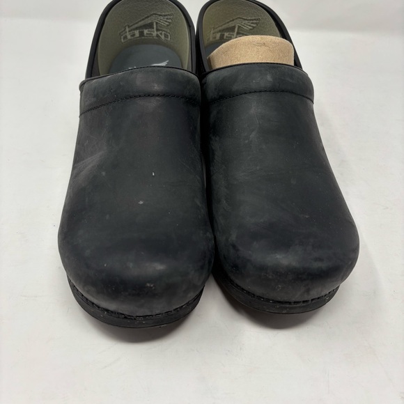 Dansko XP 2.0 Men’s Black Burnished Nubuck Clogs Size 47 - Picture 3 of 7